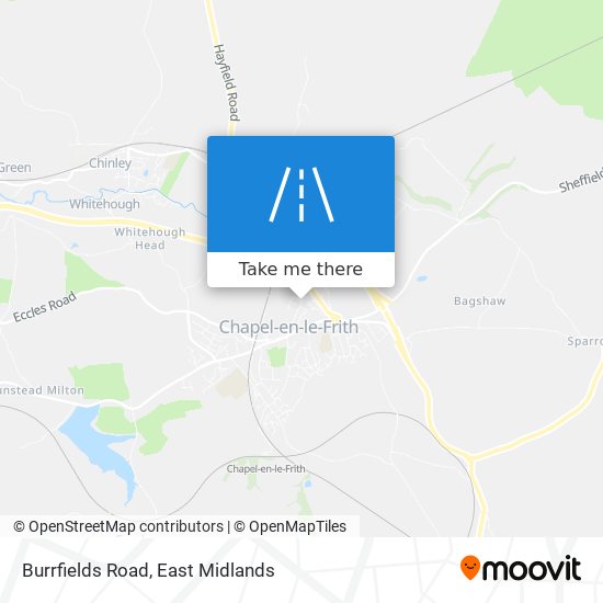 Burrfields Road map