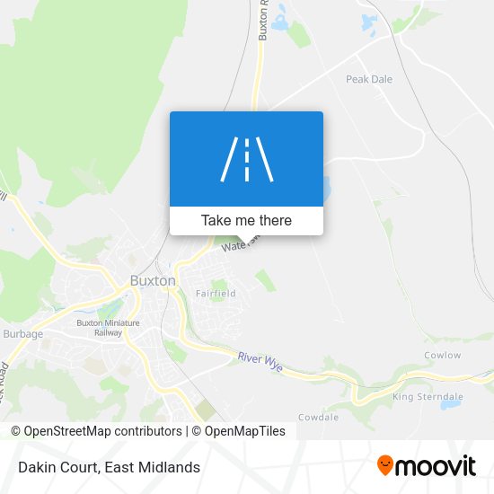 Dakin Court map