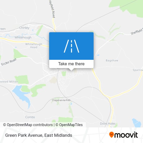 Green Park Avenue map