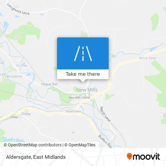 Aldersgate map