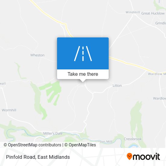 Pinfold Road map