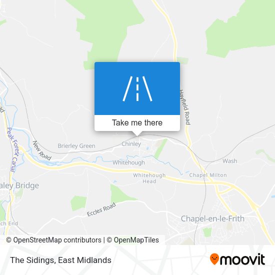 The Sidings map