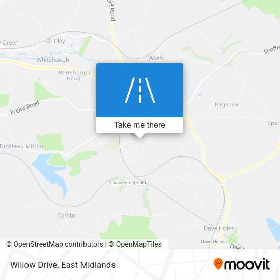 Willow Drive map