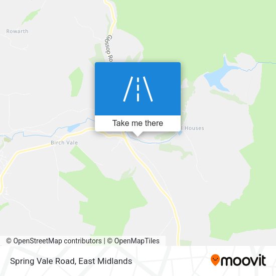 Spring Vale Road map