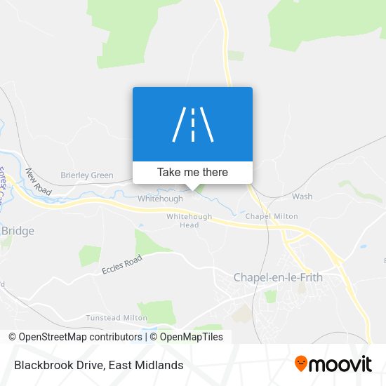 Blackbrook Drive map