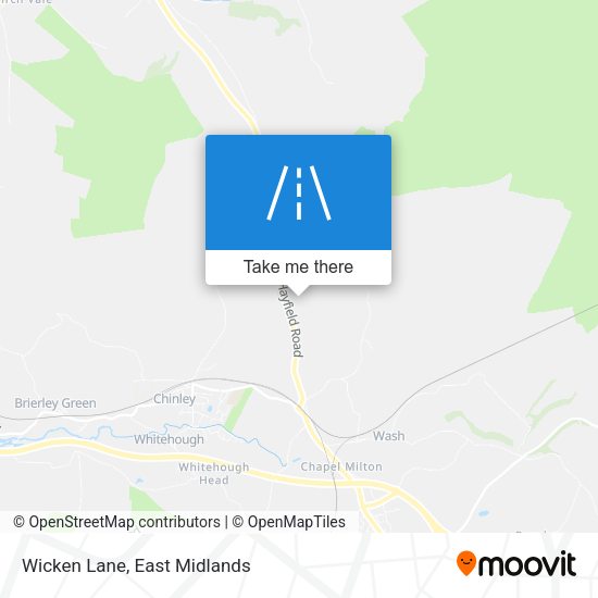 Wicken Lane map