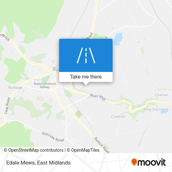 Edale Mews map