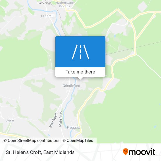 St. Helen's Croft map