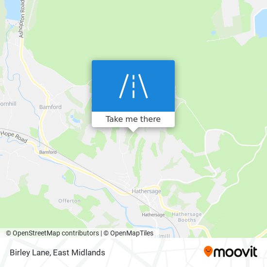 Birley Lane map