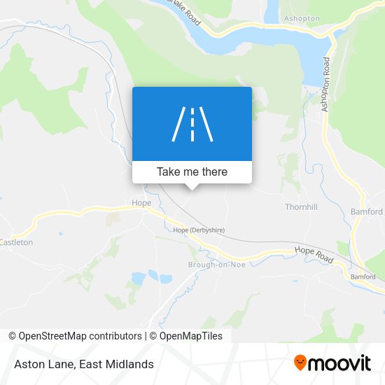 Aston Lane map