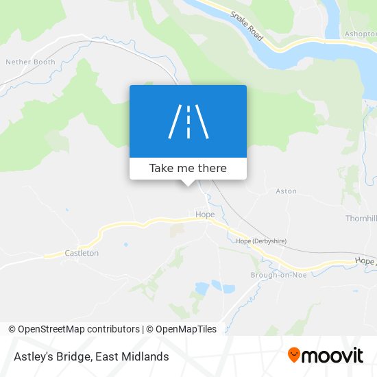 Astley's Bridge map