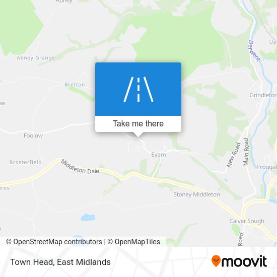 Town Head map
