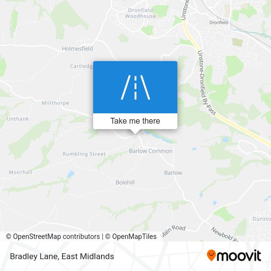 Bradley Lane map