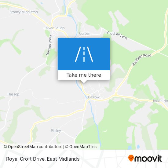 Royal Croft Drive map