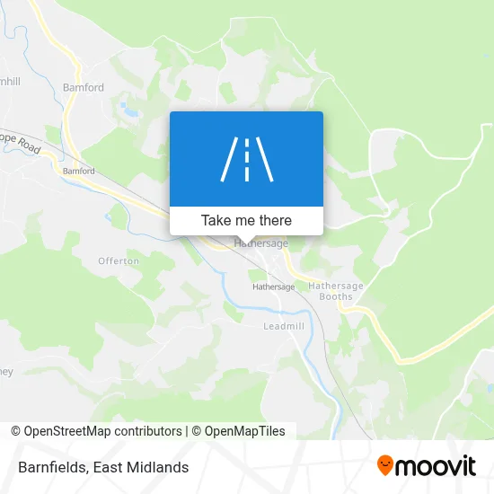 Barnfields map
