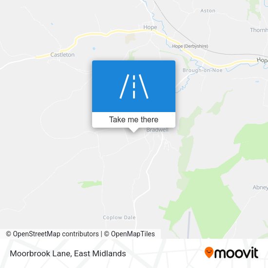 Moorbrook Lane map