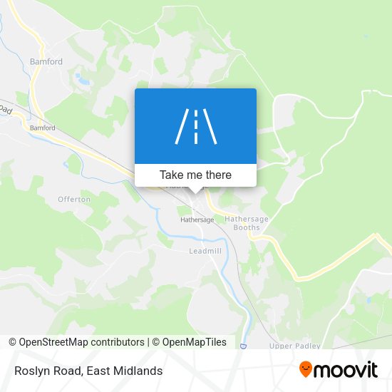 Roslyn Road map