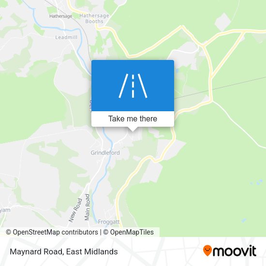 Maynard Road map