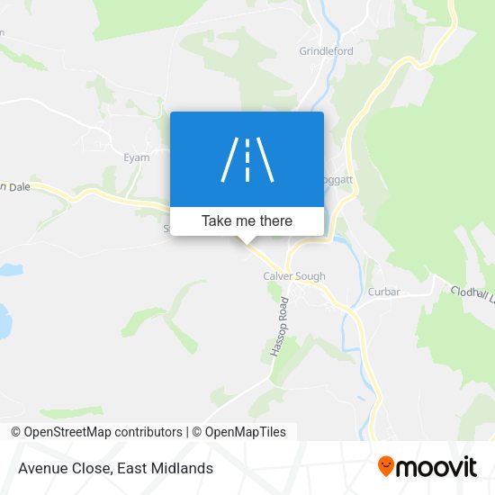 Avenue Close map