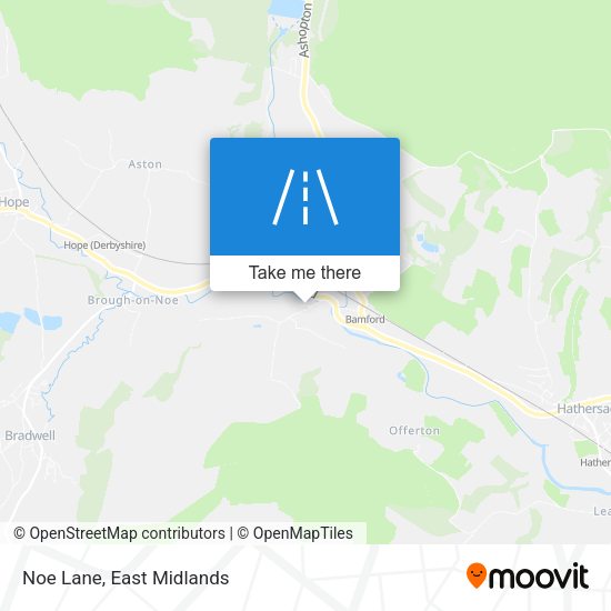 Noe Lane map