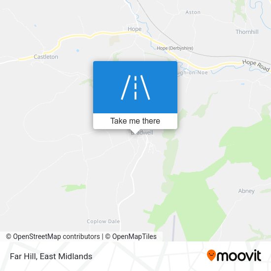 Far Hill map