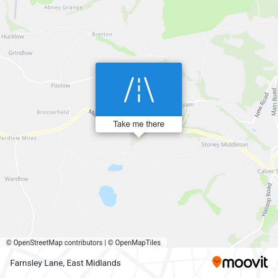 Farnsley Lane map