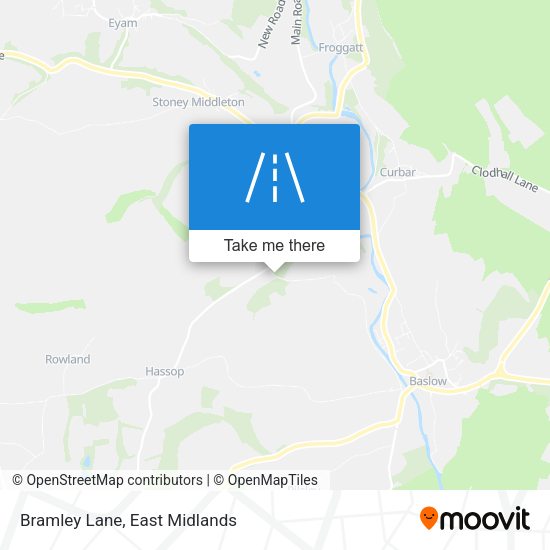 Bramley Lane map