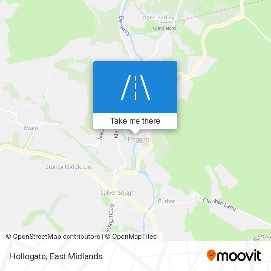 Hollogate map