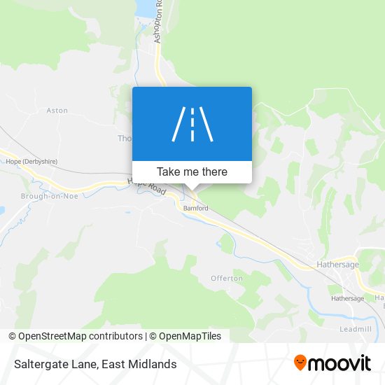 Saltergate Lane map