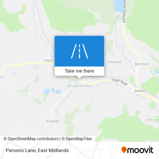 Parsons Lane map