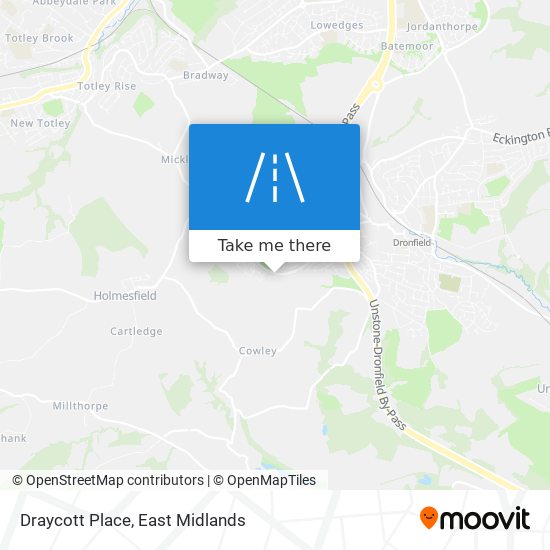 Draycott Place map