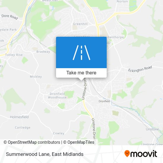 Summerwood Lane map