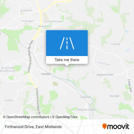 Firthwood Drive map