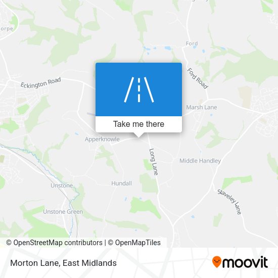 Morton Lane map