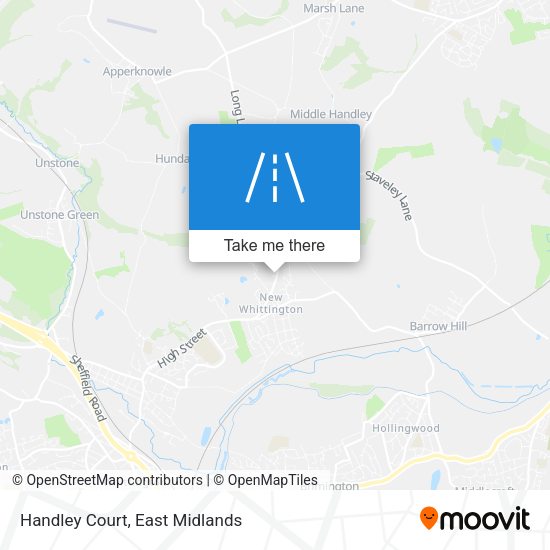 Handley Court map