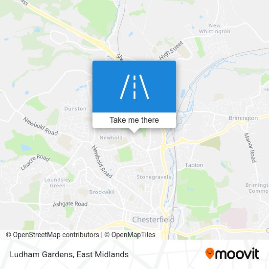 Ludham Gardens map