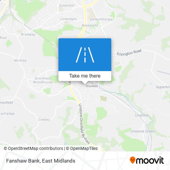 Fanshaw Bank map