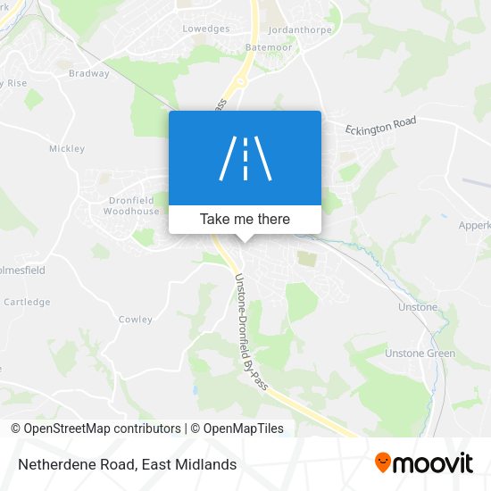 Netherdene Road map