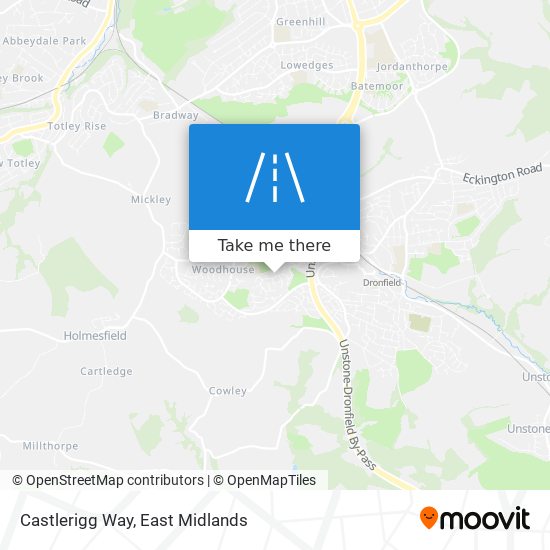 Castlerigg Way map