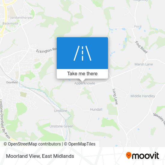 Moorland View map