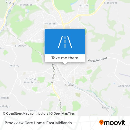 Brookview Care Home map