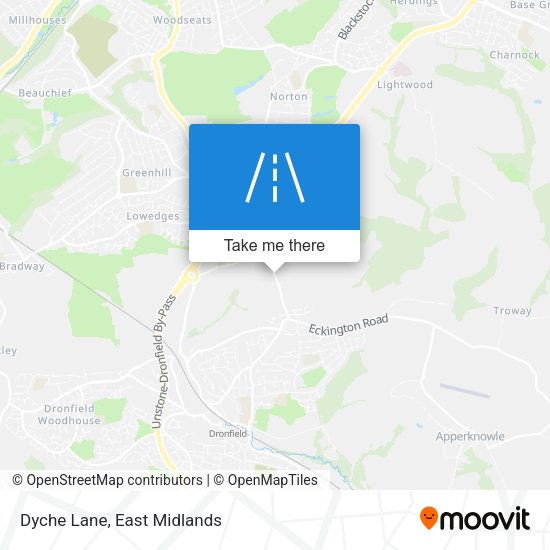 Dyche Lane map