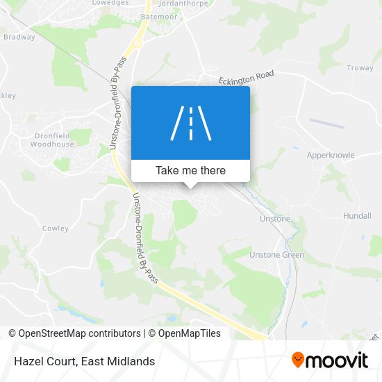 Hazel Court map