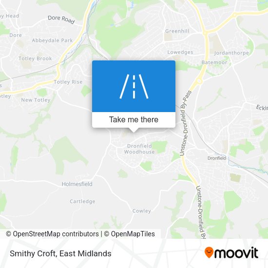 Smithy Croft map