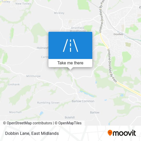 Dobbin Lane map