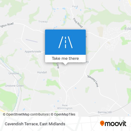 Cavendish Terrace map