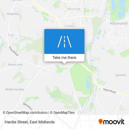 Hardie Street map