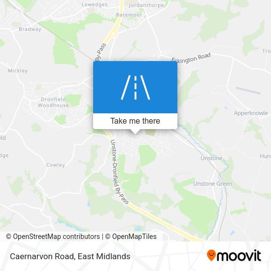 Caernarvon Road map