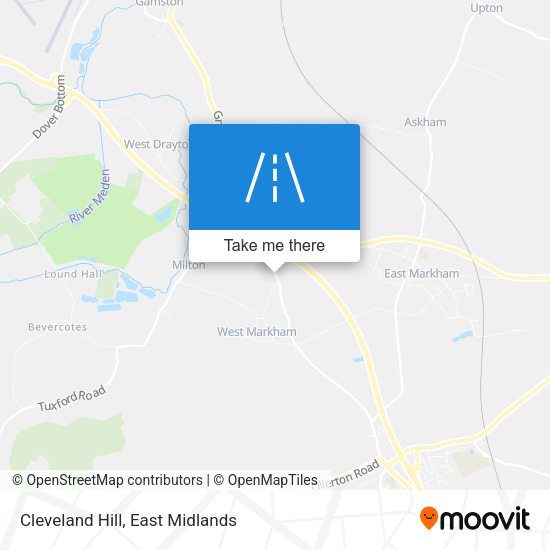Cleveland Hill map