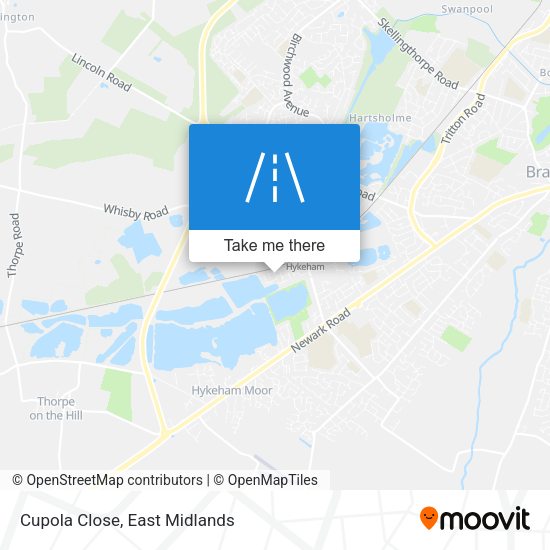 Cupola Close map